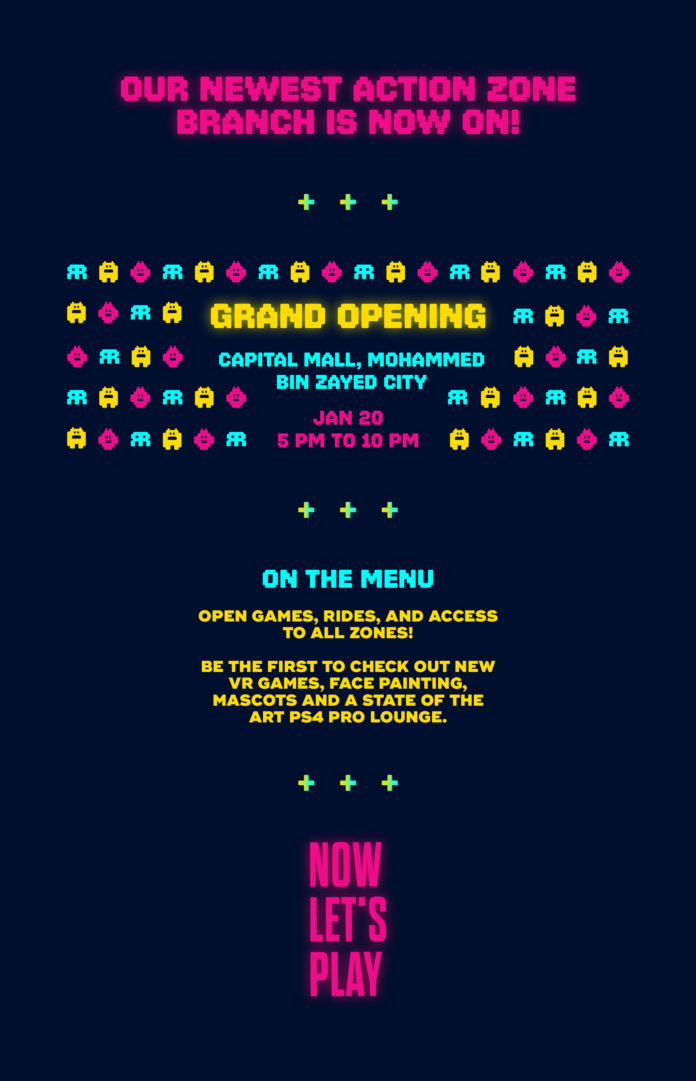 Event: Action Zone opening | UAE MOMS | #1 Social Community Group for all Women in UAE 