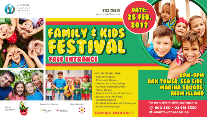 Family & Kids Festival ( Three60) | UAE MOMS | #1 Social Community Group for all Women in UAE 